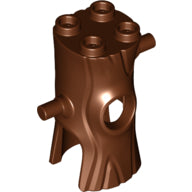 LEGO® los onderdeel Hoofddeksels Roodachtig Bruin 35827