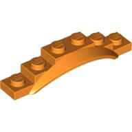 LEGO® los onderdeel Spatbord in kleur Oranje 62361