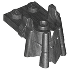 LEGO® los onderdeel Plaat Aangepast Parel Donkergrijs 15440