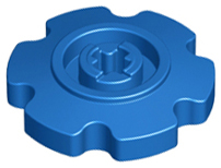 Plaatje in Gallery viewer laden, LEGO® los onderdeel Wiel in kleur Blauw 57520
