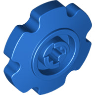 LEGO® los onderdeel Wiel in kleur Blauw 57520