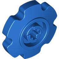 Plaatje in Gallery viewer laden, LEGO® los onderdeel Wiel in kleur Blauw 57520
