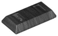 Plaatje in Gallery viewer laden, LEGO® los onderdeel Accessoire Parel Donkergrijs 99563