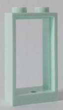 Plaatje in Gallery viewer laden, LEGO® los onderdeel Raamkozijn in kleur Licht Aqua 60593