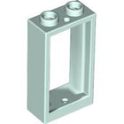 LEGO® los onderdeel Raamkozijn in kleur Licht Aqua 60593