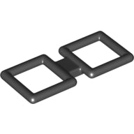 LEGO® los onderdeel Staaf in kleur Zwart 35366