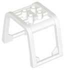 LEGO® los onderdeel Voorruit in kleur Wit 64450