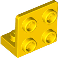 LEGO® los onderdeel Beugel in kleur Geel 99207