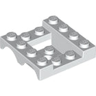 LEGO® los onderdeel Spatbord in kleur Wit 24151