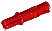 LEGO® los onderdeel Technische As in kleur Rood 11214