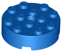 Plaatje in Gallery viewer laden, LEGO® los onderdeel Steen Rond in kleur Blauw 87081