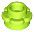 LEGO® los onderdeel Plaat Rond in kleur Limoen 24866