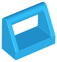 LEGO® los onderdeel Tegel Aangepast Donker Azuurblauw 2432
