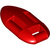 Plaatje in Gallery viewer laden, LEGO® los onderdeel Accessoire in kleur Rood 90395