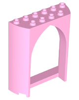 LEGO® los onderdeel Paneel in kleur Fel Roze 35565