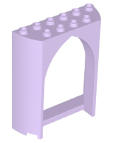 Plaatje in Gallery viewer laden, LEGO® los onderdeel Paneel in kleur Lavendel 35565