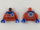 LEGO® los onderdeel Lijf met Motief Rood 973pb2993c01