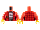 LEGO® los onderdeel Lijf met Motief Rood 973pb3009c01