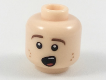 Plaatje in Gallery viewer laden, LEGO® los onderdeel Hoofd in kleur Lichte Noga 3626cpb1981