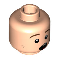 Plaatje in Gallery viewer laden, LEGO® los onderdeel Hoofd in kleur Lichte Noga 3626cpb1981