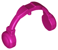 LEGO® los onderdeel Hoofddeksel Accessoire Magenta 35183