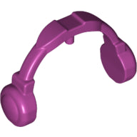 Plaatje in Gallery viewer laden, LEGO® los onderdeel Hoofddeksel Accessoire Magenta 35183