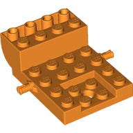 LEGO® los onderdeel Onderstel in kleur Oranje 24055