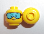LEGO® los onderdeel Hoofd in kleur Geel 3626cpb2022