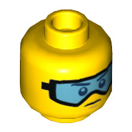 LEGO® los onderdeel Hoofd in kleur Geel 3626cpb2022
