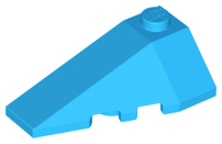 LEGO® los onderdeel Wig in kleur Donker Azuurblauw 43710