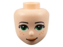 Plaatje in Gallery viewer laden, LEGO® los onderdeel Hoofd in kleur Lichte Noga 37292