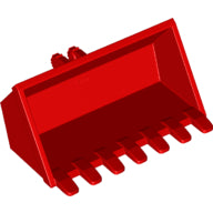 Plaatje in Gallery viewer laden, LEGO® los onderdeel Voertuig in kleur Rood 30394