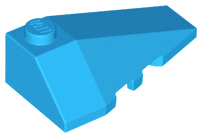 LEGO® los onderdeel Wig in kleur Donker Azuurblauw 43711