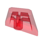 LEGO® los onderdeel Tegel Aangepast Doorzichtig Rood 35649