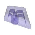 LEGO® los onderdeel Tegel Aangepast Doorzichtig Paars 35649