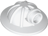 Plaatje in Gallery viewer laden, LEGO® los onderdeel Hoofddeksels in kleur Wit 98289