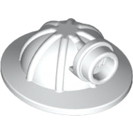 Plaatje in Gallery viewer laden, LEGO® los onderdeel Hoofddeksels in kleur Wit 98289