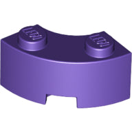 LEGO® los onderdeel Steen Rond in kleur Donkerpaars 85080