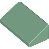 Plaatje in Gallery viewer laden, LEGO® los onderdeel Dakpan Algemeen in kleur Zandgroen 85984