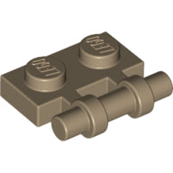 LEGO® los onderdeel Plaat Aangepast Donker Geelbruin 2540