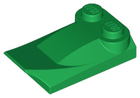 LEGO® los onderdeel Dakpan Gebogen in kleur Groen 47456