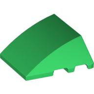 LEGO® los onderdeel Wig in kleur Groen 64225