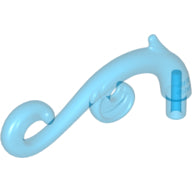 LEGO® onderdeel Plant & Struik Doorzichtig Donkerblauw 28870