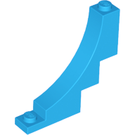 Plaatje in Gallery viewer laden, LEGO® los onderdeel Steen Boog Donker Azuurblauw 30099