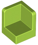 LEGO® los onderdeel Paneel in kleur Limoen 6231