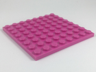 LEGO® los onderdeel Plaat Algemeen Donker Roze 41539