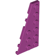 LEGO® los onderdeel Wig Plaat in kleur Magenta 54384