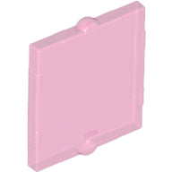 LEGO® Venster, Ruit en Luik Doorzichtig Donkerroze 60601