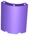 LEGO® los onderdeel Cilinder in kleur Donkerpaars 30562