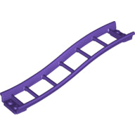 Plaatje in Gallery viewer laden, LEGO® los onderdeel Rails in kleur Donkerpaars 34738